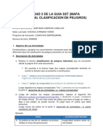 Actividad 2 de La Guia SST (Clasificacion de Peligros) PDF