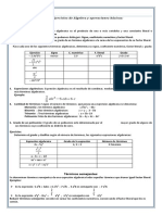 Taller de Monomios y Polinomios