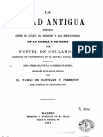 Fustel de Coulange - La Ciudad Antigua. Paì Gs. 1 - 128 PDF