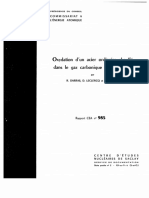 Oxydation: D'un Acier Ordinaire Chauff É Dans Gaz Carbonique Pression