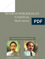 SEJARAH PERGERAKAN NASIONAL Budi Utomo