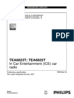 Data Sheet: TEA6823T TEA6825T