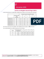 English General Paper Grade Threshold Table 8021 PDF