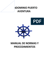 Manual de Normas y Procedimientos Puerto Aventura