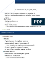 Motivation: Daemon Win32 Process With Some Additional Code To Interact With The SCM