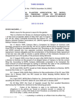 Petitioner Vs Vs Respondents: Third Division