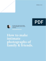 How To Make Intimate Photographs of Family & Friends