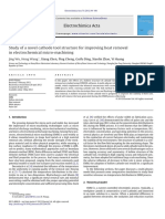 Study of A Novel Cathode Tool Structure For Improving Heat Removal in Electrochemical Micro-Machining