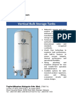 Vertical Bulk Storage Tanks: Taylor-Wharton Malaysia Sdn. BHD