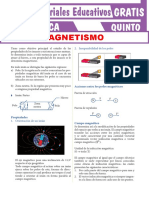 Magnetismo para Quinto Grado de Secundaria