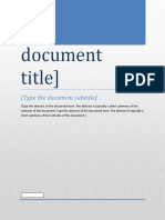 Type The Document Subtitle