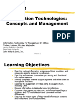 Information Technologies: Concepts and Management