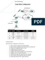 Frame Relay Configuration Practice