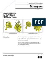 TEKQ0882-00 Fan Arrangements For CAT 785C