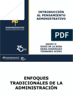 TEMA 3 - Introducción Al Pensamiento Administrativo