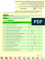 Review Report: Paper Id: Paper Title Author (S)