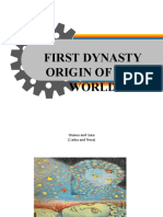 First Dynasty Origin of The World