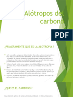 Alótropos Del Carbono