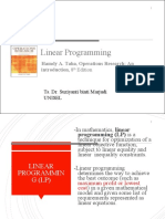 Linear Programming: Hamdy A. Taha, Operations Research: An Introduction, 8