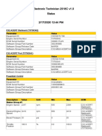 Cat Electronic Technician 2018C v1.0 Status: Parameter Value