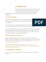 What Is Elastic Load Balancing