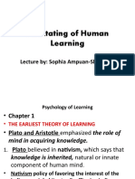 Facilitating Human Learning Original