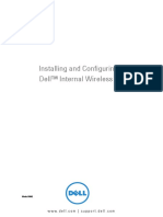 Installing and Configuring The Dell™ Internal Wireless Card: Model 5002