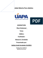 Tarea 1 de Etica Profesional