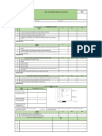 Lista de Chequeo Trabajo en Alturas