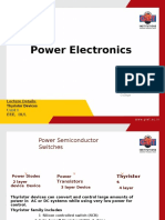 Thyristors PDF