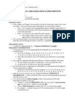 CH 5 NOTES - Data Organization and Descriptive Statistics