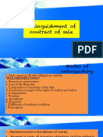 Extinguishment of Sale PDF