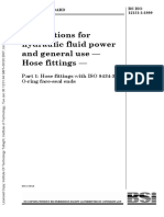 Connections For Hydraulic Fluid Power and General Use - Hose Fittings