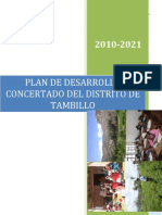 PDC Tambillo 2010 2021