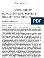 The Transcendent Function and Hegel's Dialectical Vision