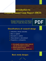 Introduction To Evidence-Based Case Report (EBCR)