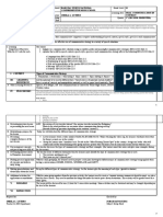 Grade 1 To 12 Daily Lesson LOG Comprehensive High School Context (Second Semester)