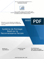 Systeme de Pointage Base Sur La Reconnai PDF