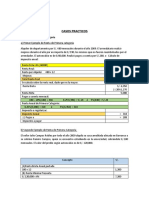 Casos Prácticos de Rentas de Primera y Segunda