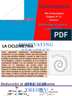 4TO CAPÍTULO - 11 - SESIÓN - 1 - Reducción Al Primer Cuadrante I