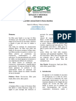 Informe de Filtro Analógico Pasa Bajos