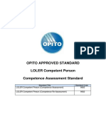 Loler Competent Person Competence Assessment Valid From 01032016 PDF