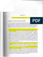 Lectura 4 LAS TRES DIMENSIONES DE LA POLITICA