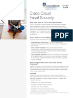 Cisco Cloud Email Security: At-a-Glance