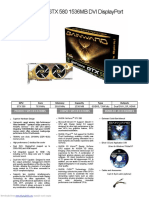 GTX 580 1536mb gddr5 Brochure PDF