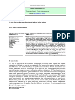 Uncertain Supply Chain Management: A State of Art Review On Optimization Techniques in Just in Time