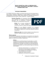 Análisis Del Marco Conceptual para La Preparación y Presentación de Estados Financieros Conforme Al Modelo Internacional Iasb