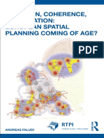 Andreas Faludi - Cohesion, Coherence, Co-Operation - European Spatial Planning Coming of Age - Routledge (2010)