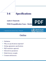 1-6 Specifications FDA