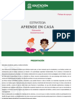 Cuadernillo Preescolar Socioemocional PDF